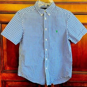 Boys Ralph Lauren Short Sleeve Button-down